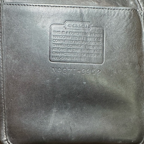 Vintage COACH 9952 Lula’s Legacy leather Drawstring Bucket Bag 90’s G7I-9952 - Picture 9 of 12